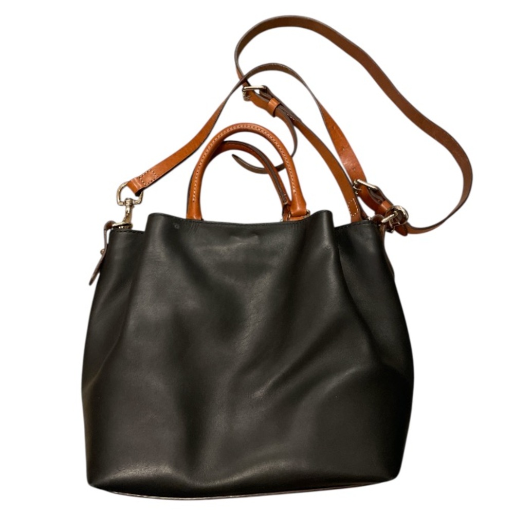 Dooney & Bourke Black Leather Barlow Large Bag - Picture 3 of 9